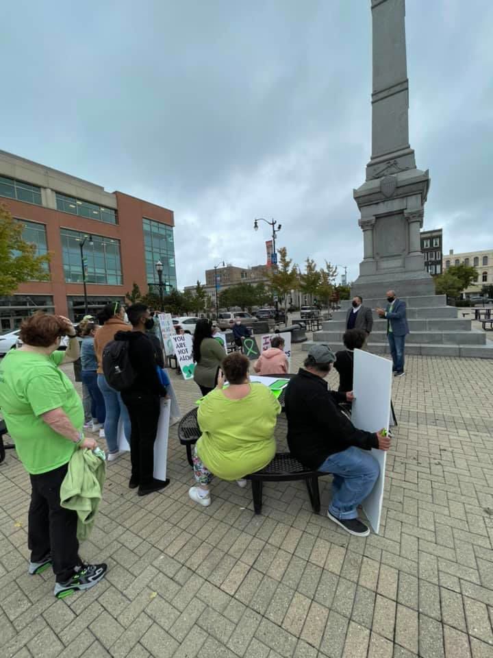 #EndTheStigma rally